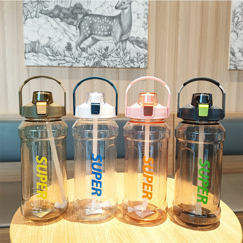Women's practical water bottle with large capacity and leak-proof lid Kalsten