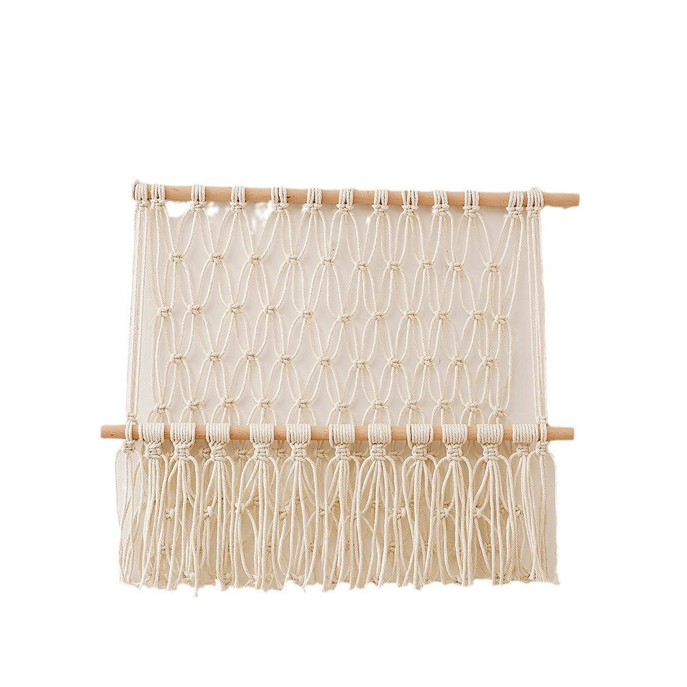 Macrame Toy Storage Hammock Acalora