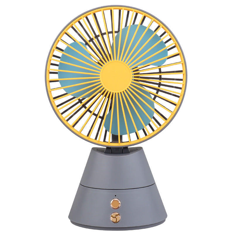 Unisex Portable Table Fan with Flexible Tilt Mechanism Kalsten