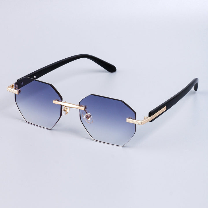 Ladies stylish sunglasses in trendy octagonal design with high-quality frame Kalsten