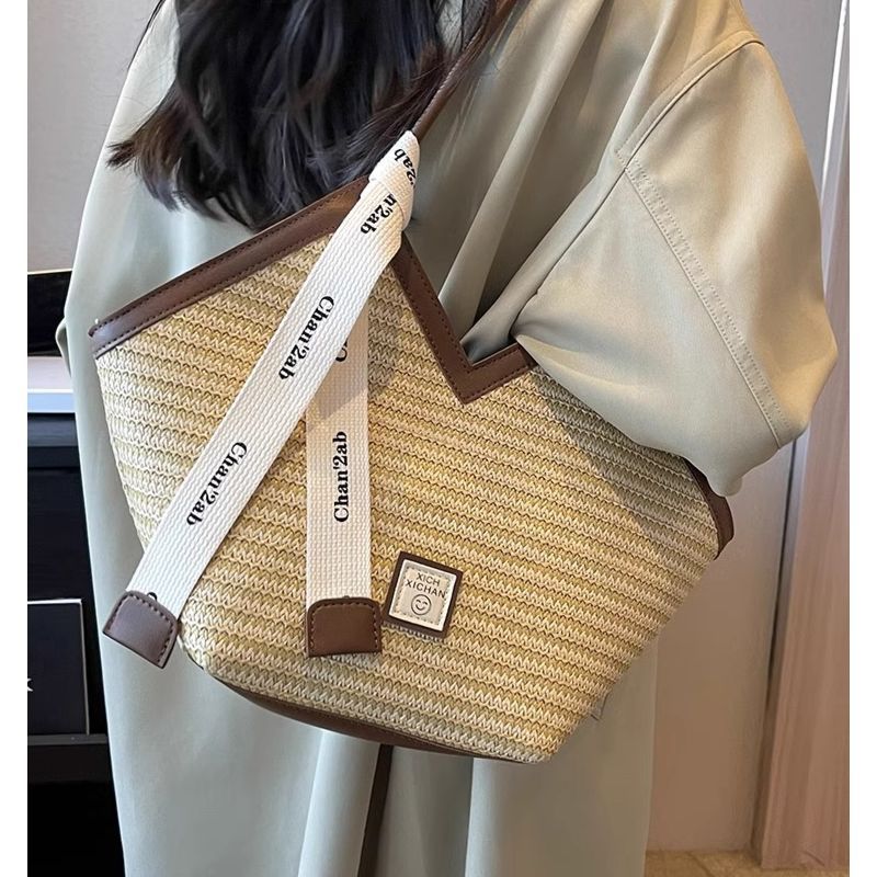 Woven Texture Shoulder Bag Acalora