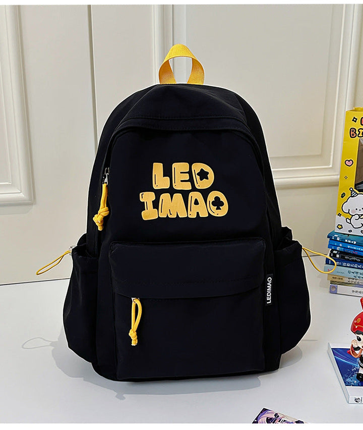 Casual Graphic Design School Backpack
