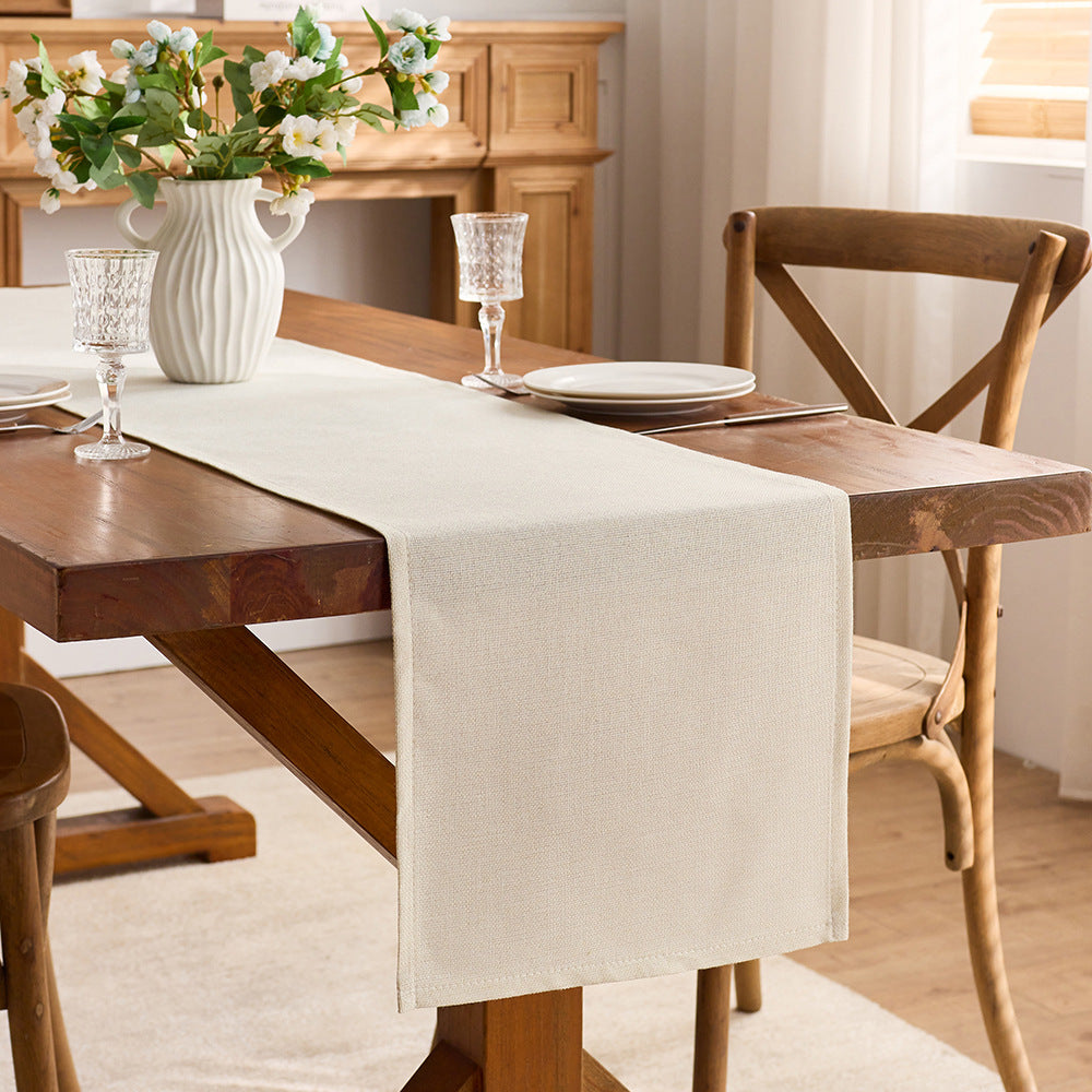Elegant Linen Table Runner