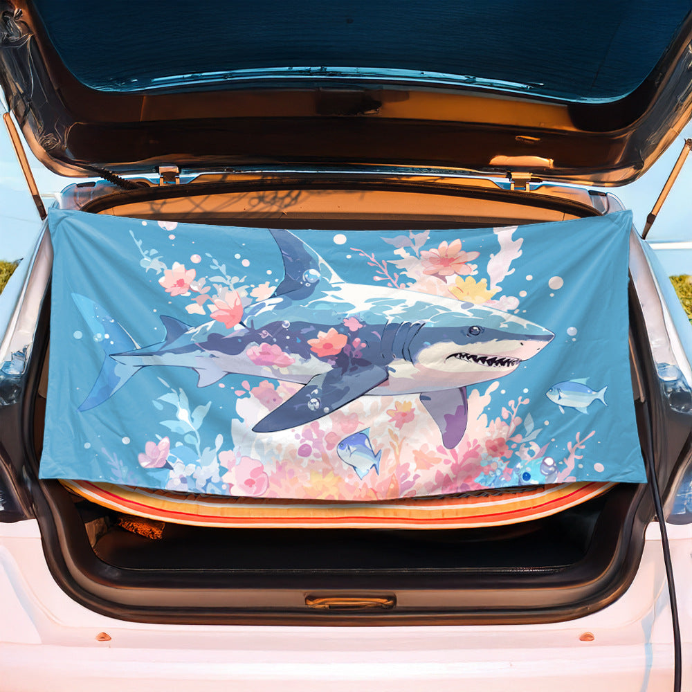 Beach blanket with cheerful summer motif Kalsten