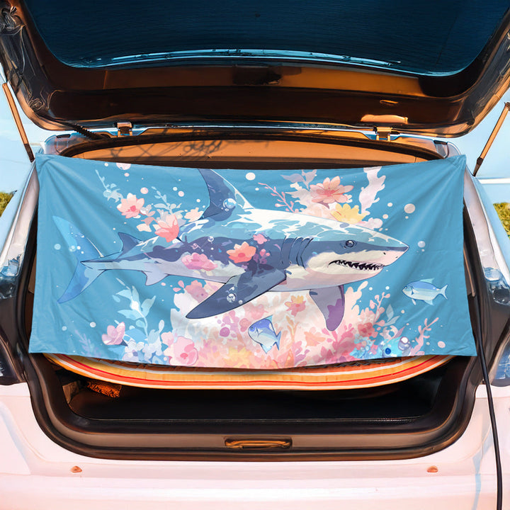 Beach blanket with cheerful summer motif Kalsten