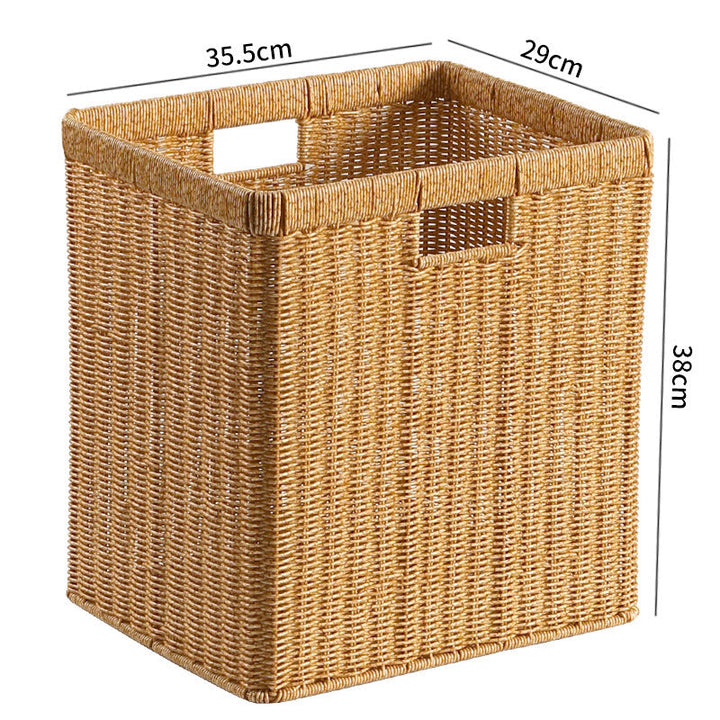Handcrafted Wicker Storage Tray Kalsten