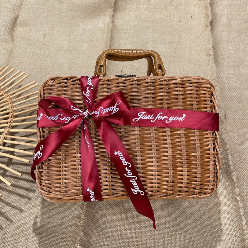 Women classic rattan handbag Kalsten