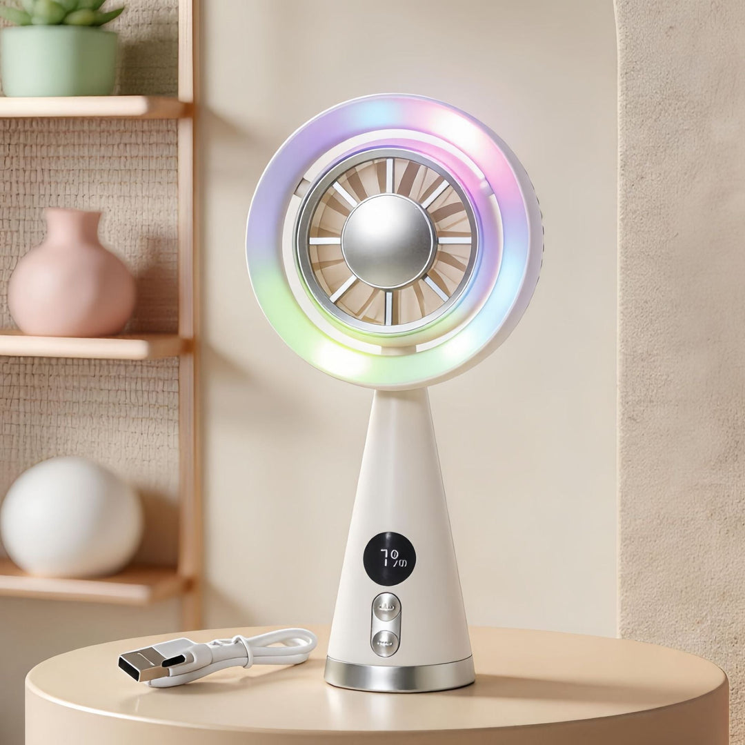 Ladies Portable USB Mini Fan with multifunctional use Kalsten