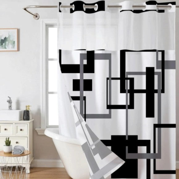 Artistic Floral Shower Curtain Kalsten