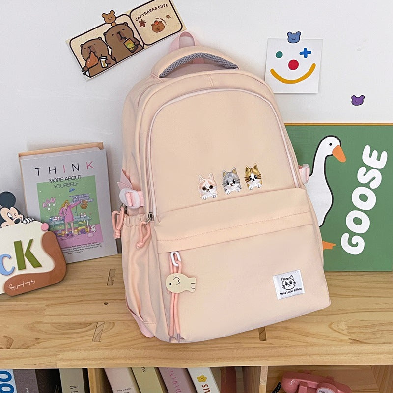 Cute Animal-Themed School Backpack