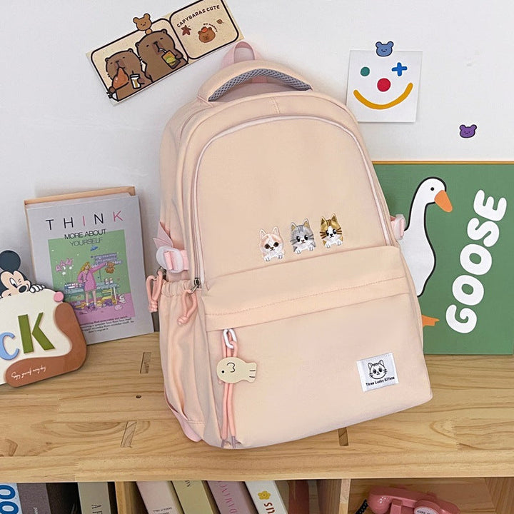 Cute Animal-Themed School Backpack