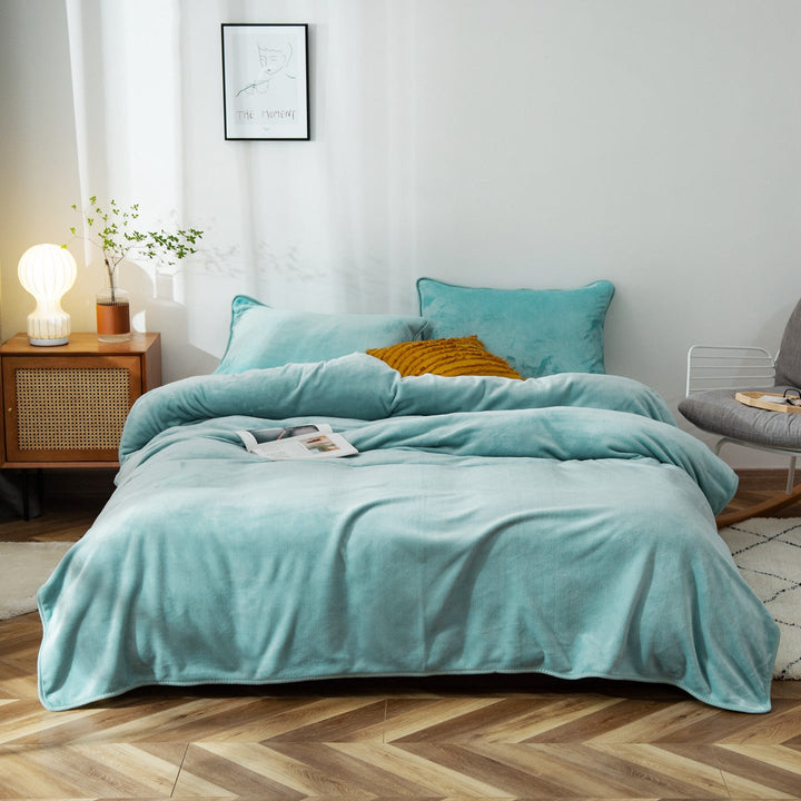 Ladies cozy microfiber blanket Kalsten