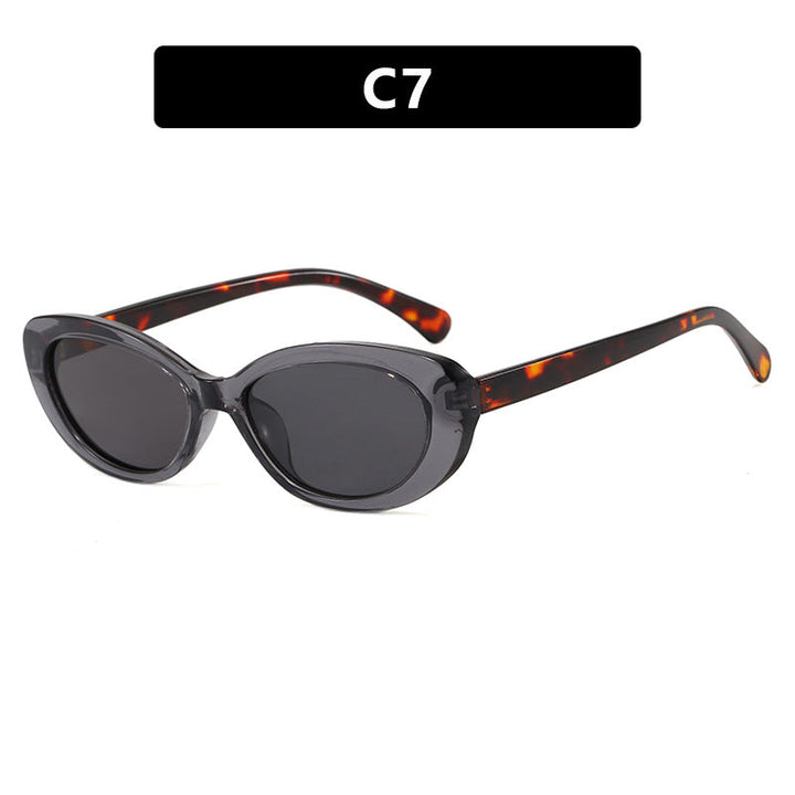 Women's fashionable cat-eye sunglasses with UV protection and elegant frame Kalsten