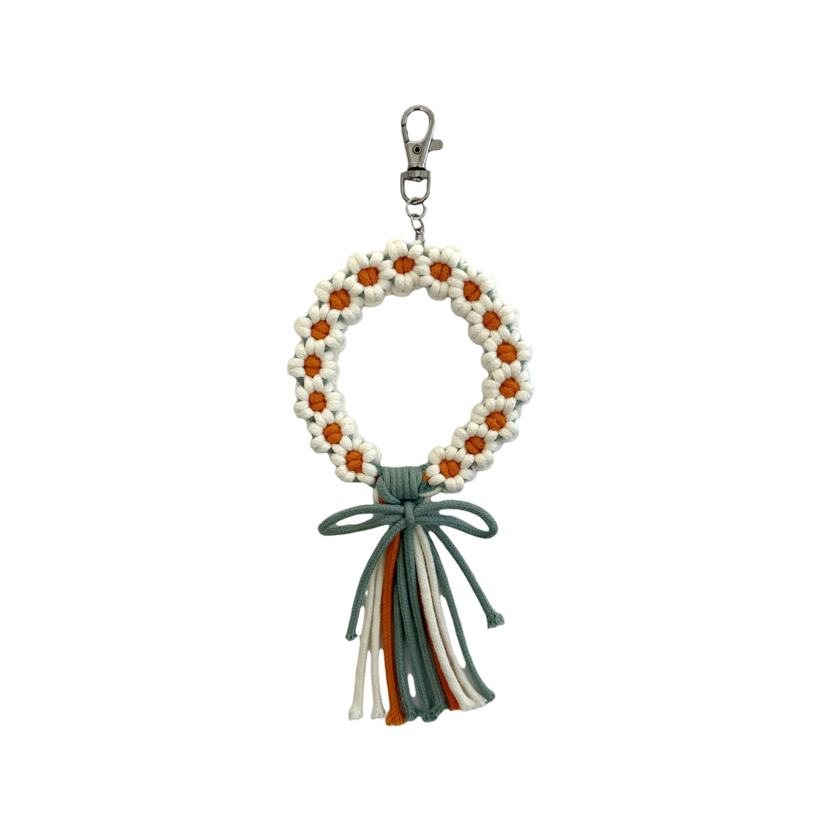Decorative Macrame Keychain Holder Acalora