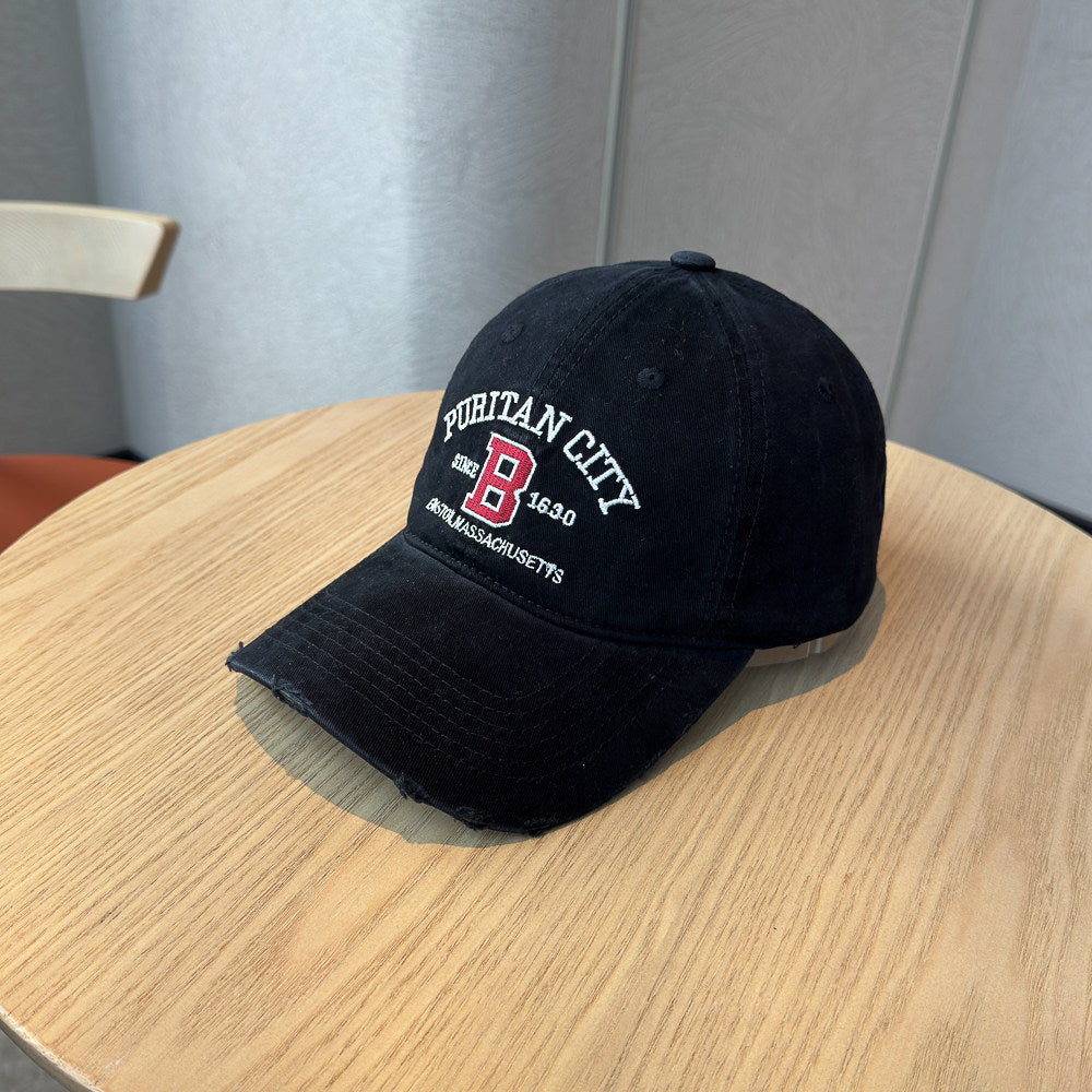 Men's Distressed Cotton Baseball Cap Kalsten 1784270269