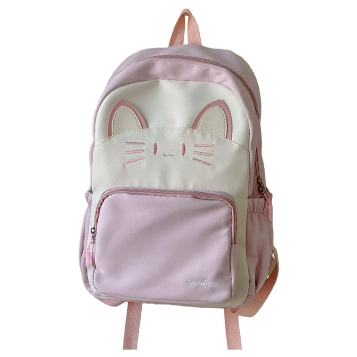 Cute Cat Face Backpack Kalsten