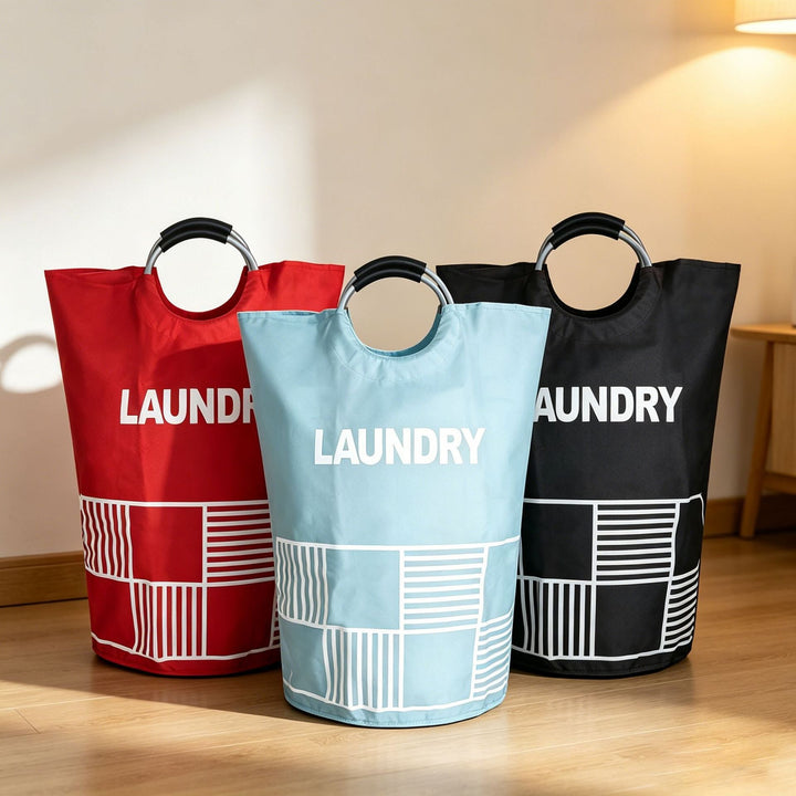 Laundry basket with ergonomic carrying handle Kalsten