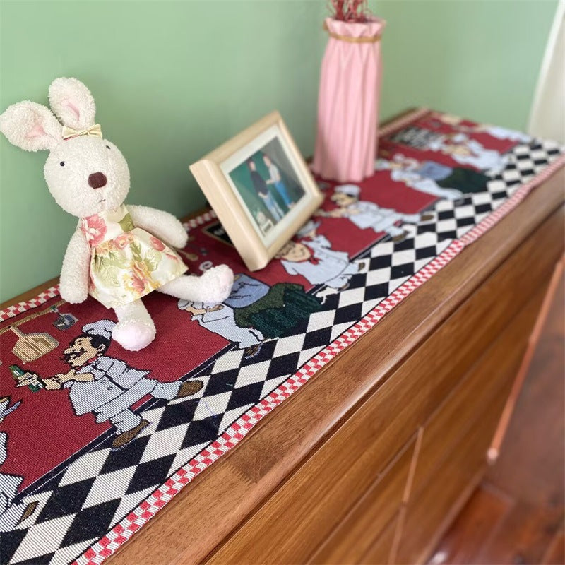 Festive Holiday-Themed Table Runner