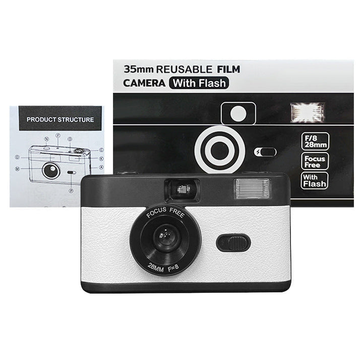 35mm Reusable Film Camera with Flash Kalsten