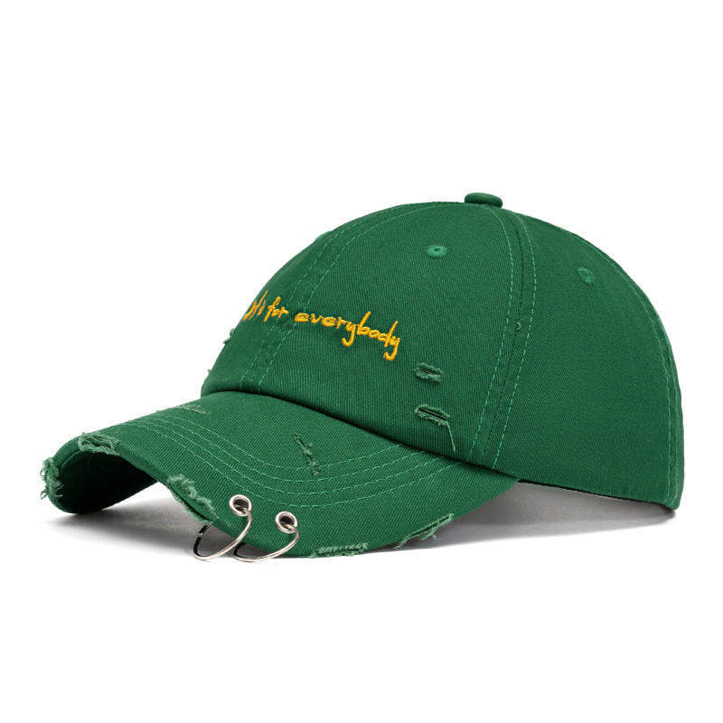Unisex Distressed Sun Protection Cap Kalsten