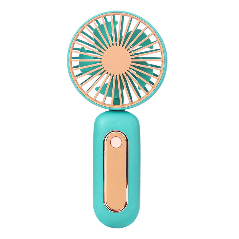 Unisex Portable Hand Fan with LED Display and Ergonomic Handle Kalsten