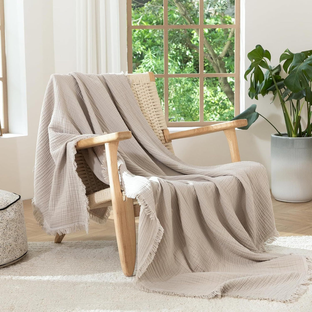 Women's Soft and Breathable Throw Blanket Bowlift