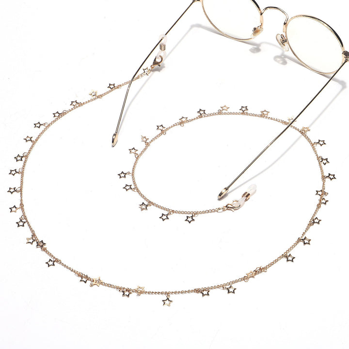 Star-Accented Eyewear Chain Kalsten
