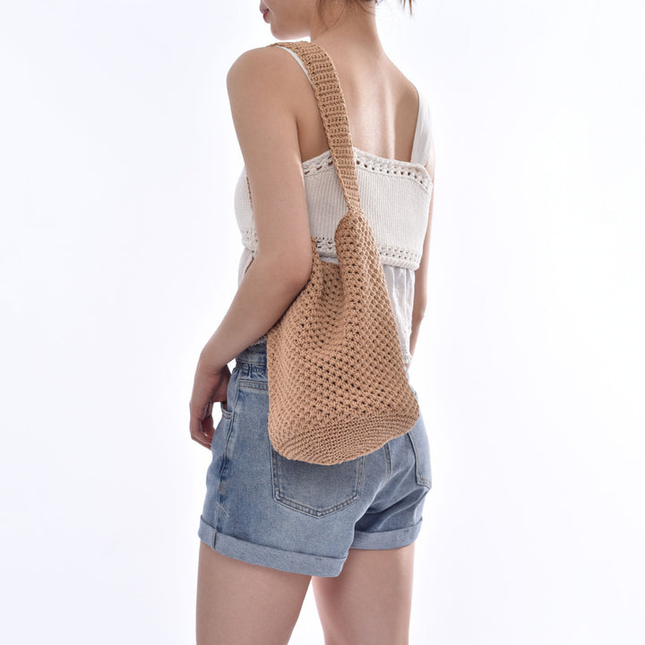 Crochet Tote Bag In Minimalist Design Kalsten
