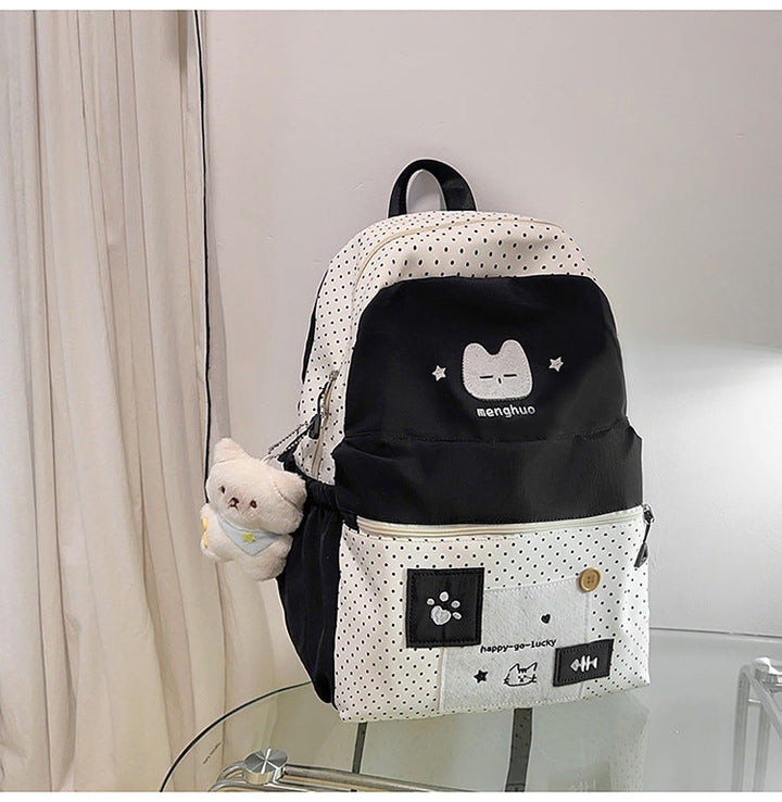 Cute Character-Themed School Backpack
