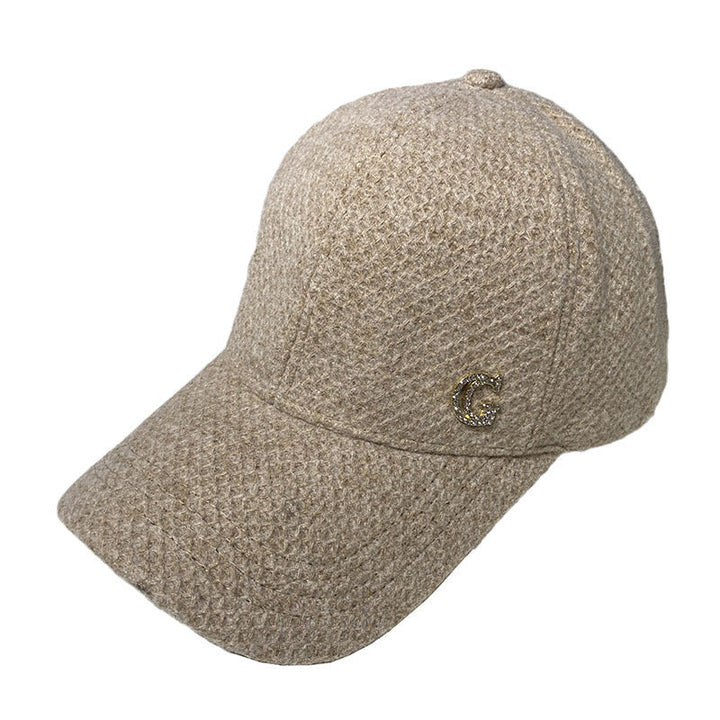 Women's Elegant Wool Blend Baseball Cap Kalsten
