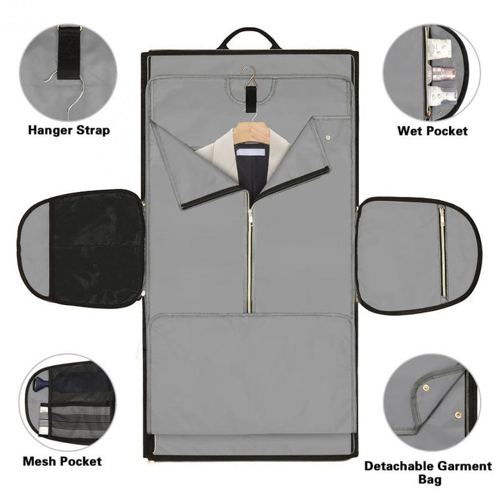 Multifunctional Travel Bag with Detachable Backpack Kalsten