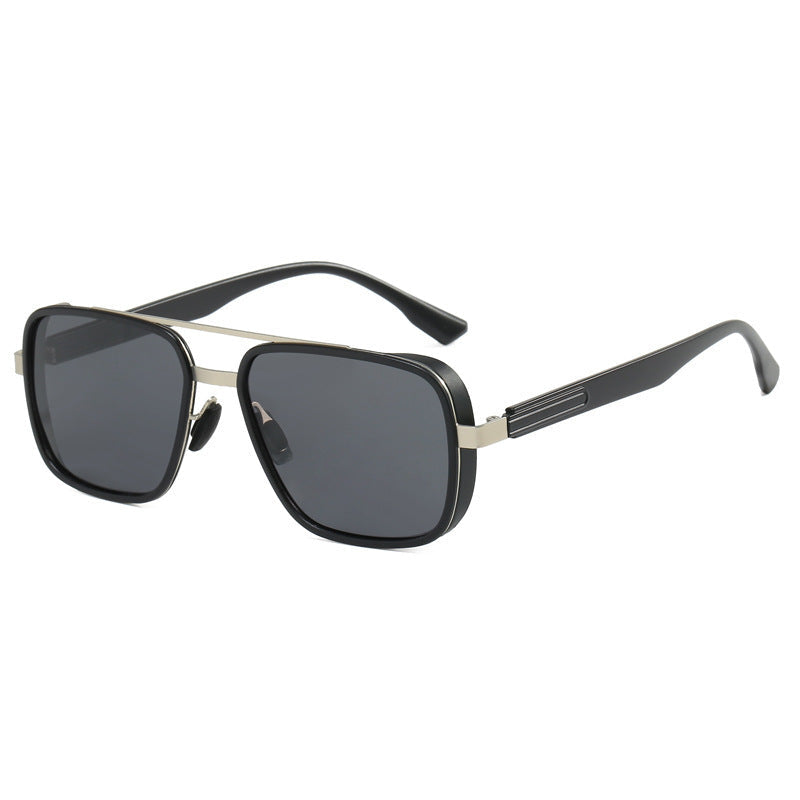 Ladies elegant square sunglasses with high-quality metal frame Kalsten