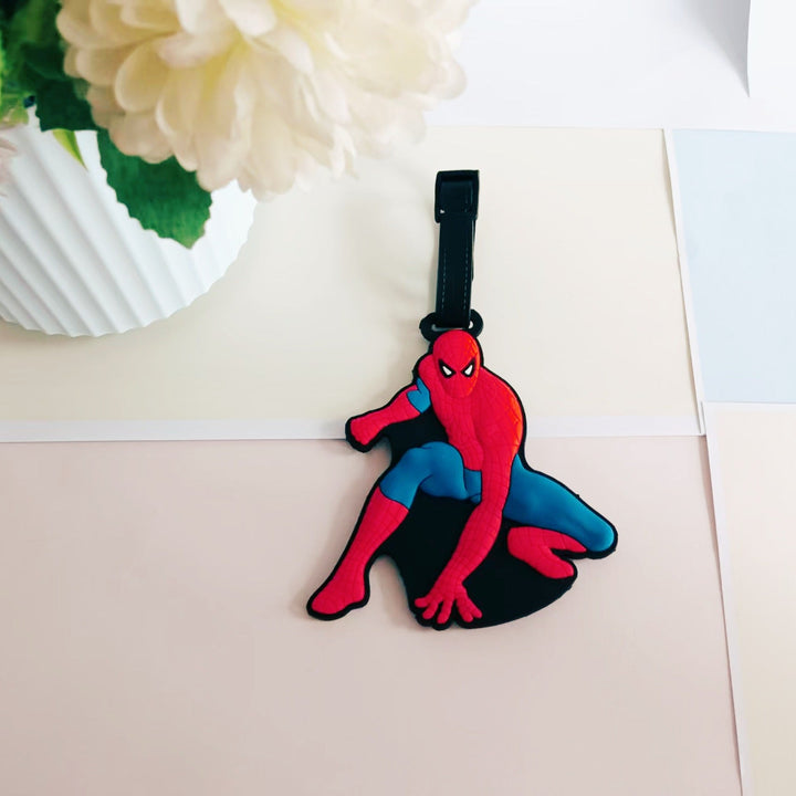 Unisex Silicone Superhero-Themed Luggage Tag Kalsten