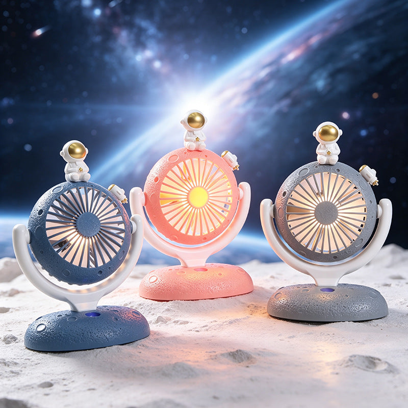 Women's Portable Design Fan with LED Lighting Kalsten