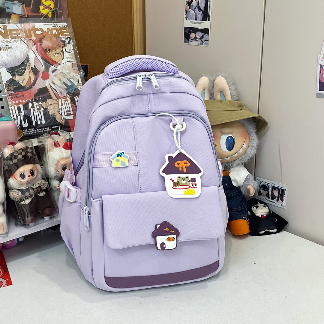 Fun-Themed Cartoon School Backpack