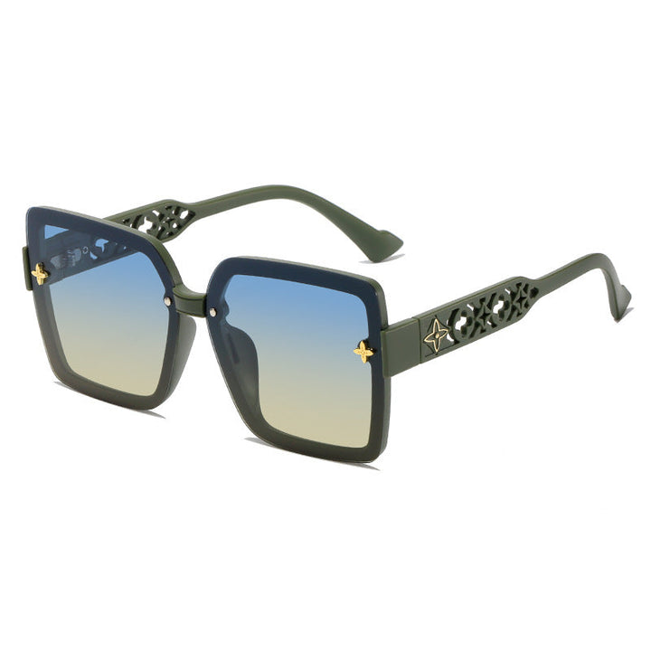 Women's designer sunglasses with intricate frame and UV protection Kalsten