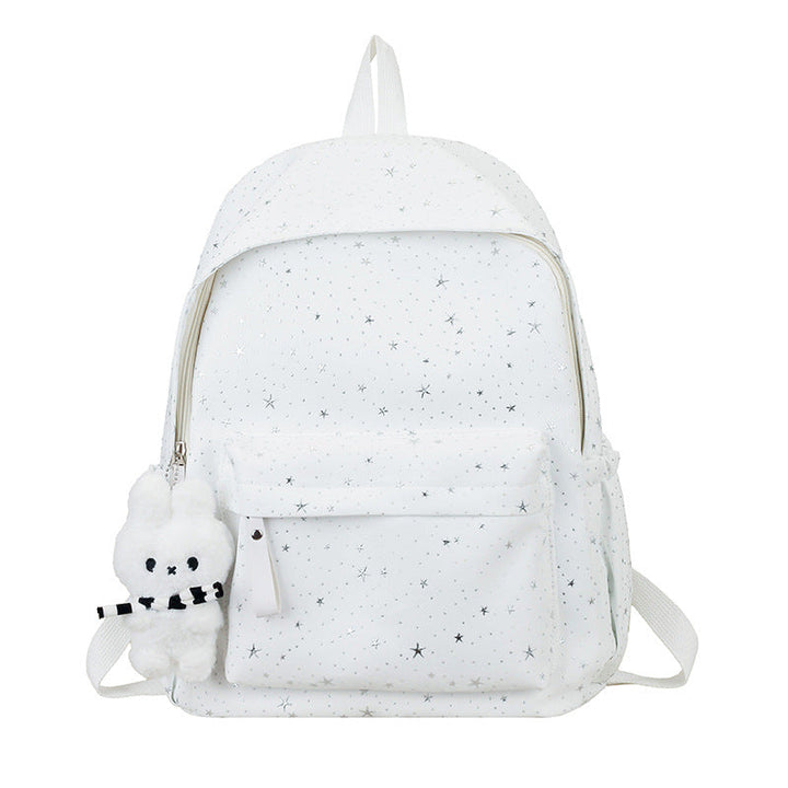Girls' Star Patterned School Backpack Kalsten