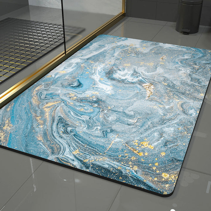 Abstract Wave Pattern Area Mat Kalsten