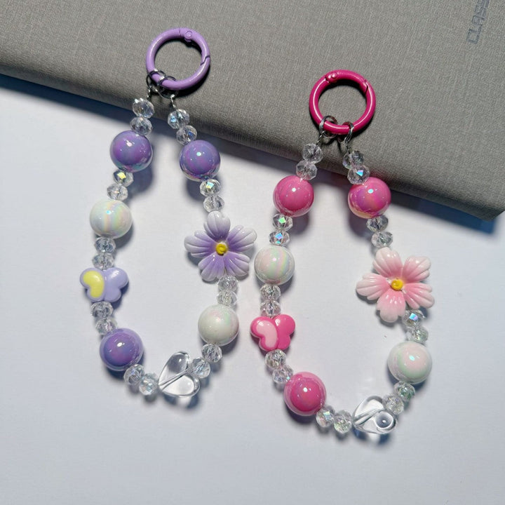 Beaded Charm Keychain kalsten