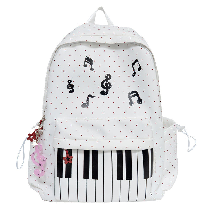 Musical-Themed Casual School Backpack Kalsten