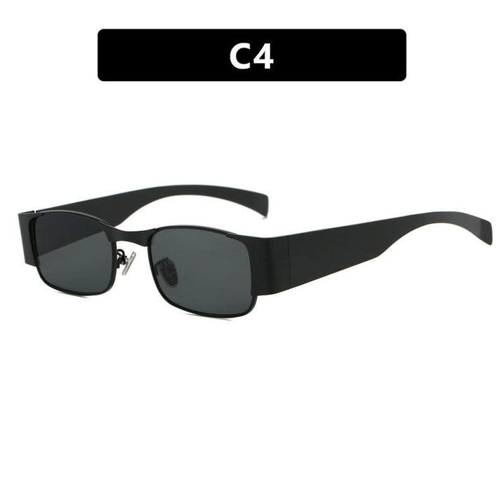 Women's fashionable rectangular sunglasses with elegant lenses Kalsten