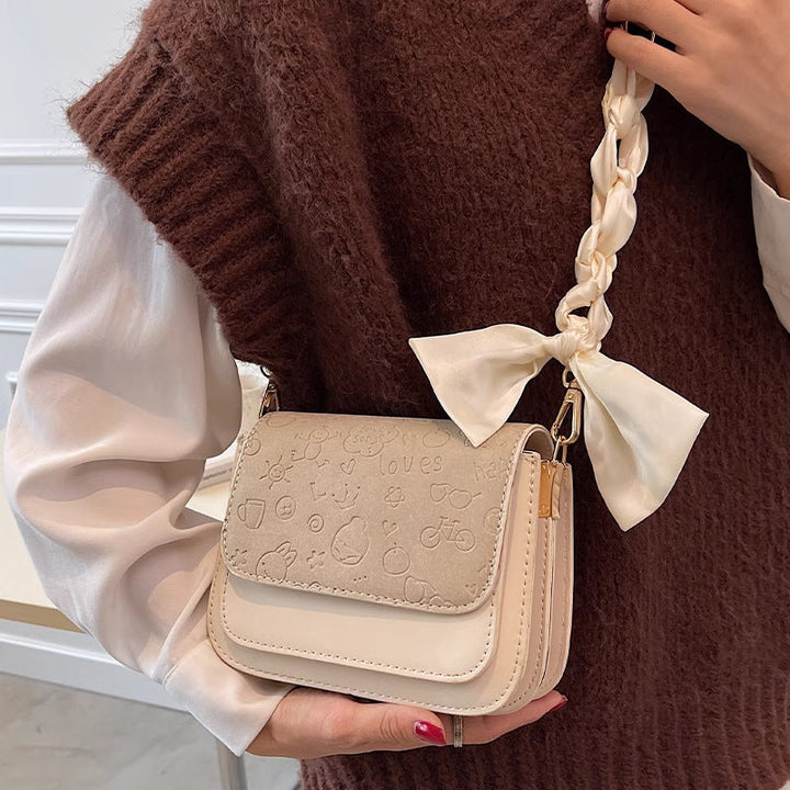 Chic Textured Mini Crossbody Bag Kalsten