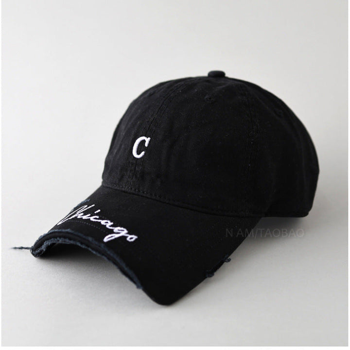 Women's Distressed Cotton Baseball Cap Kalsten 1784083462