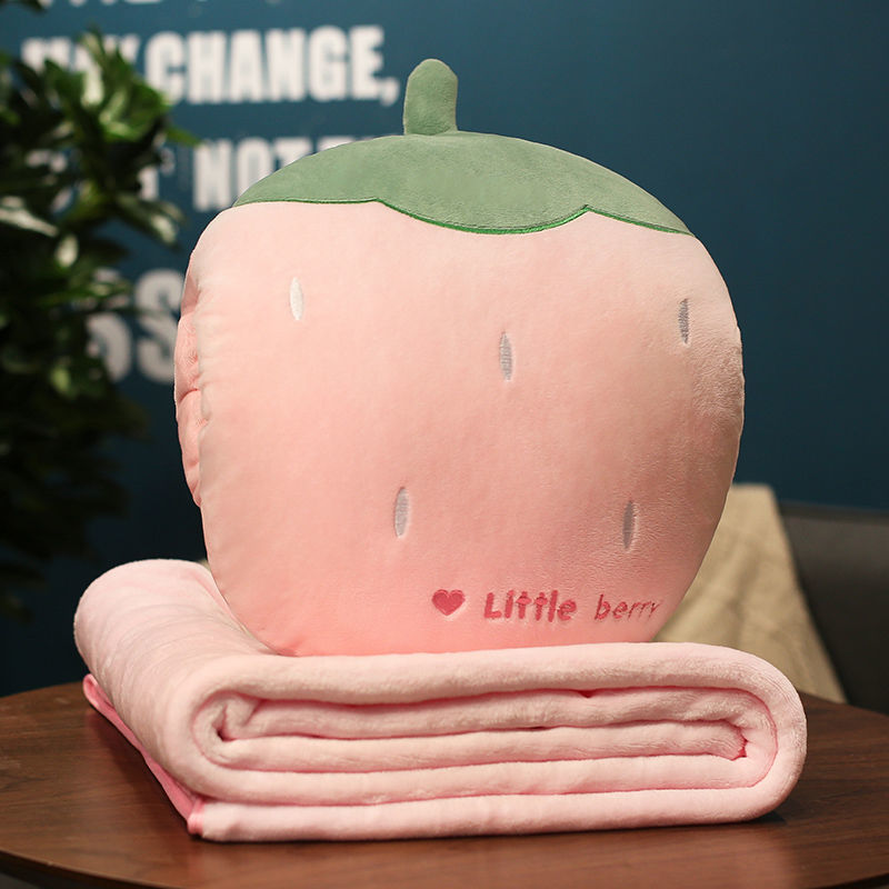 Plush carrot cushion and blanket set Kalsten