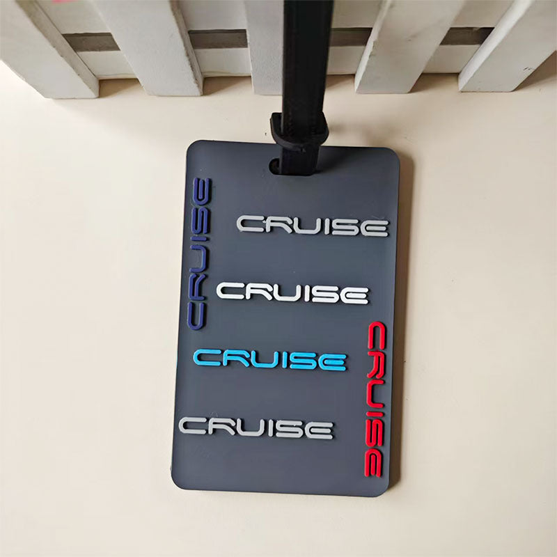 Unisex Golf Cart-Themed Luggage Tag Kalsten