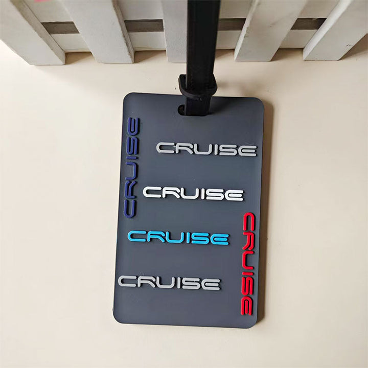 Unisex Golf Cart-Themed Luggage Tag Kalsten