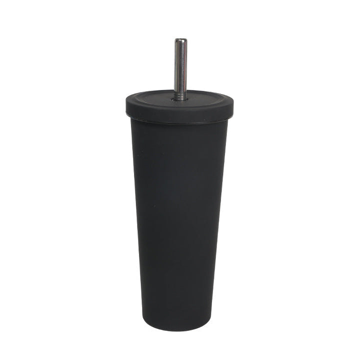Unisex To-Go drinking mug with strong insulation and stainless steel straw Kalsten