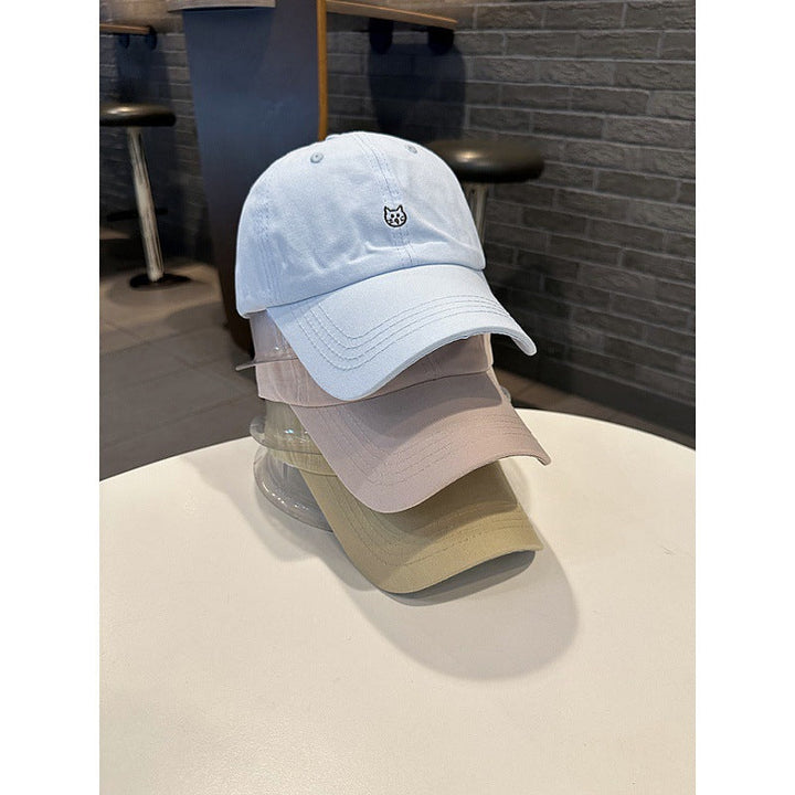 Women's Casual Cat Embroidered Baseball Cap Kalsten