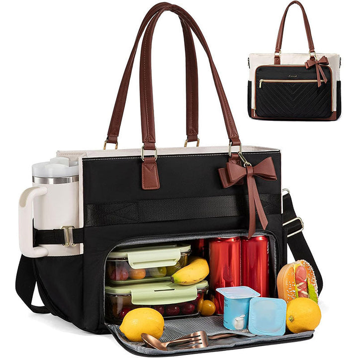Fashionable tote bag with stylish compartments Kalsten