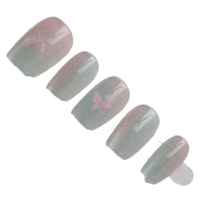 Shimmering Dragonfly Design Press-On Nails Kalsten